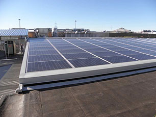 Foto 3 impianti fotovoltaici su supermercato D’Ambros