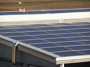 Foto 2 impianto fotovoltaico 85 Kw su deposito Ranch